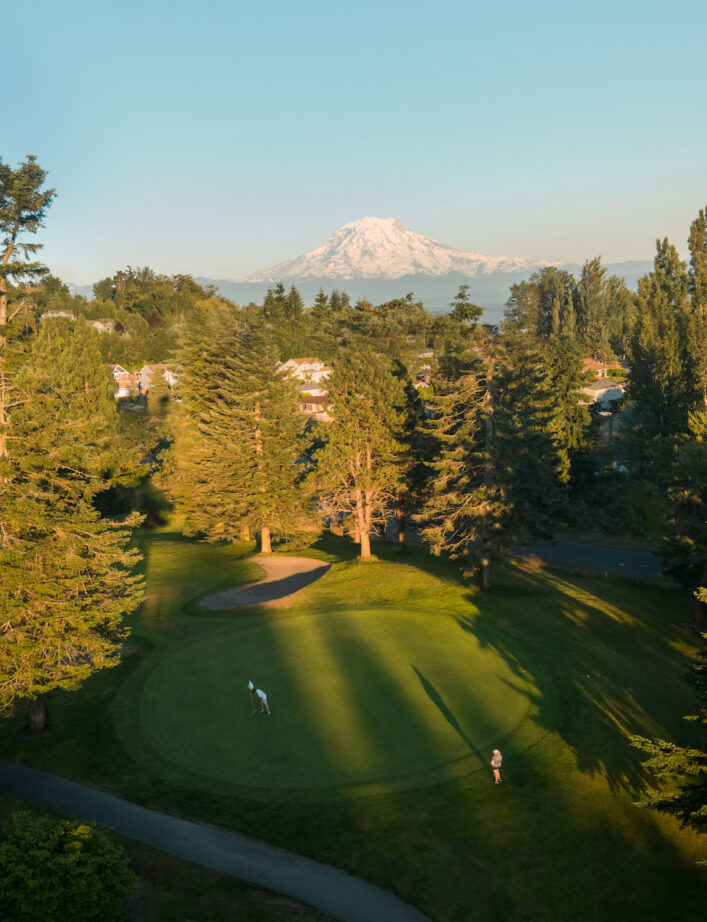 North Shore Golf Course - Green With Mountain Views